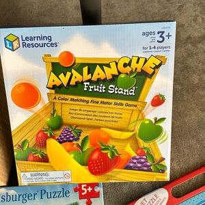 Avalanche Fruit Stand Game - Colorful Kids Toy